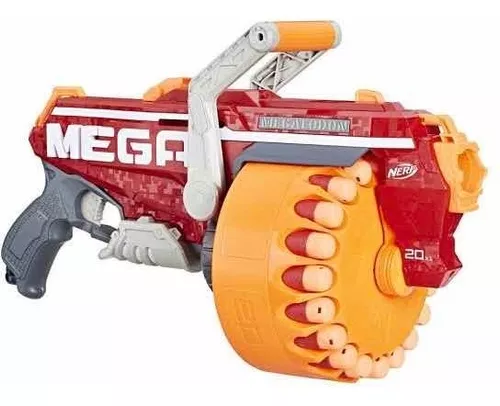 Lançador Nerf - Nerf N-strike Mega - Megalodon - Hasbro