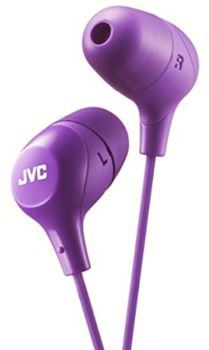 Jvc Hafx38v Marshmallow Earphones Violet