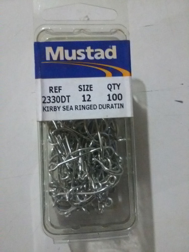 Anzuelo Mustad Kirby #12 