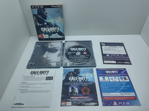 Call Of Duty Ghosts Limited Edition Ps3 (Usado)