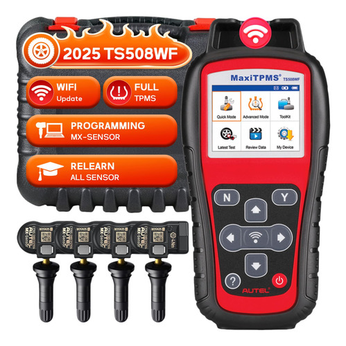 Autel Maxitpms Ts508wf Kit 2025 Wifi Ver Herramienta De