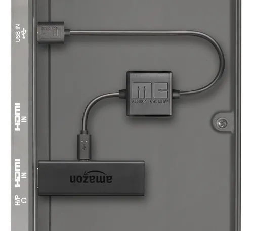 Mission Power Cable Usb Para Alimentar Fire Tv Stick No