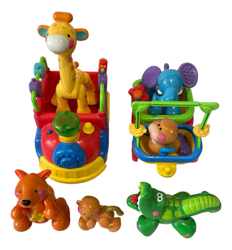 El Tren De Los Animales Increibles Fisher Price Vintage 2006 (Usado)
