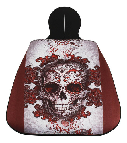 Lixeira Para Carro Neoprene Skull Ln23