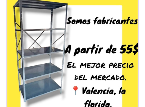 Somos Fabricantes De Estantes Metalicos.