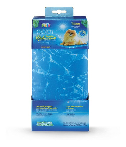 Cama Tapete Refrescante Cool Perro Chico Fl9852 Fancy Pets