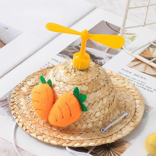 Sombrero De Paja Tejido A Mano, Sombrero Para El Sol Para