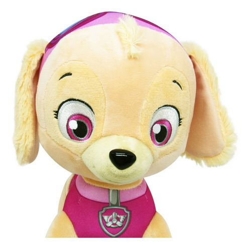 Imagem 8 de 8 de Pelúcia Skye 30cm - Sunny - Patrulha Canina - Paw Patrol