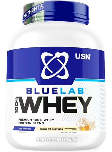 Bluelab 100% Whey Protein 4,5lbs Usn - Masa Muscular