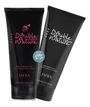 Comprar Double Nature Jafra Crema Corporal Con Brillos+gel De Baño