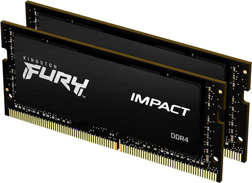 Memoria Ram Fury Impact Ddr4 32gb 2x16 Kf432s20ibk2/32