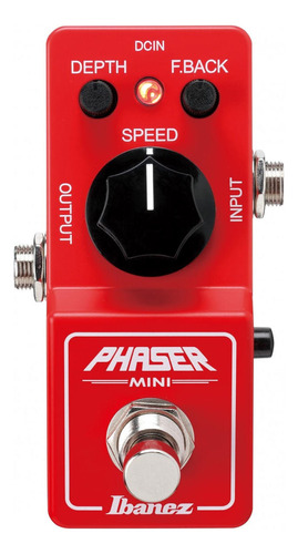 Pedal De Efecto Phaser Ibanez Phmini