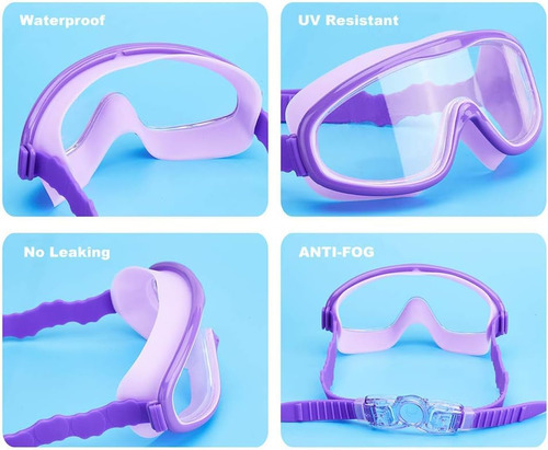 / Kailimeng 2 Paquete De Gafas De Natación For Niños, Vistas