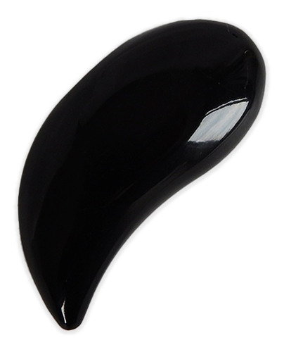 Piedra Caliente De Obsidiana Para Masaje Tipo Gota + Aceite