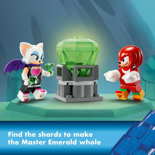 Set De Juguetes De Construcción Lego Sonic The Hedgehog Knuc