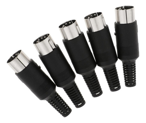Din Para Enchufar Conector De Y Video Masculino 5 Pin