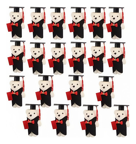 20 Piezas De Peluche Con Forma De Oso De Peluche, Regalos De