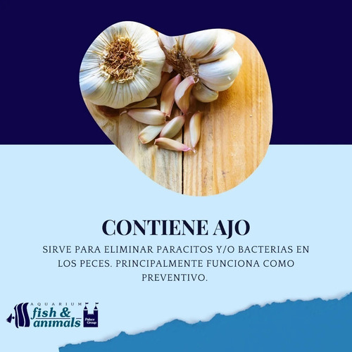 Imagen 3 de 6 de Alimento Comida Para Peces Marinos Bionautic Chips 520g