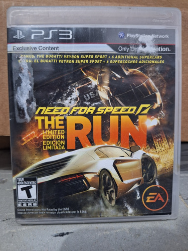 Need For Speed The Run Ps3