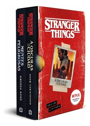 Estuche Stranger Things: A Oscuras En La Ciudad Y Mentes Pel