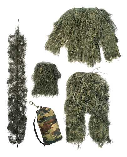 Traje Ghillie Para Adultos, Conjunto De Uniforme Para