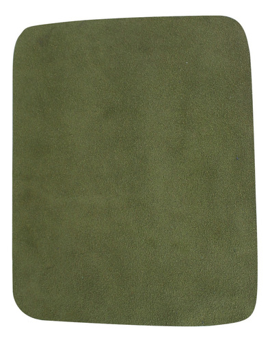Mouse Pad Carlo Ronaldi Piel Res Genuina Verde Alfombrilla Color Verde olivo