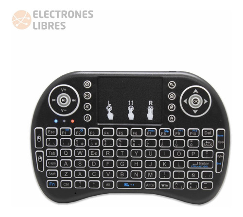 Pack Al Mayor De 10 Teclados Touchpad Inalámbricos Rgb