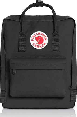 Mochila urbana Fjallraven Kanken Kånken Classic color black diseño liso