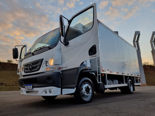 Imagem 5 de 15 de Mercedes-benz Accelo 815 Ano 2014 Baú Frigorifico 3/4