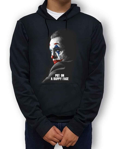 Sudadera Ligera Joker Put On A Happy Face Con Gorro