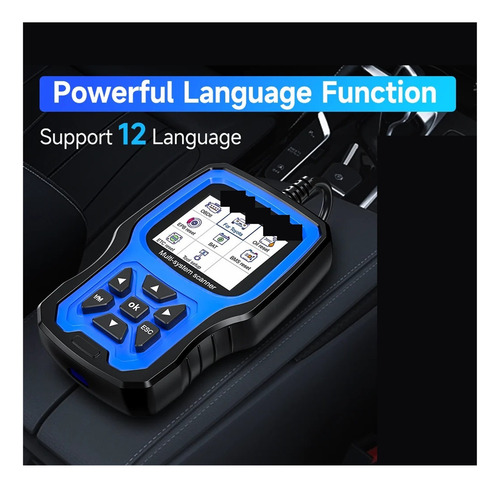Lector De Códigos De Escáner Automotriz Obd2 Abs Epb Srs