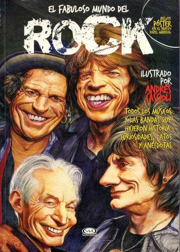Imagen 1 de 1 de Libro: El Fabuloso Mundo Del Rock