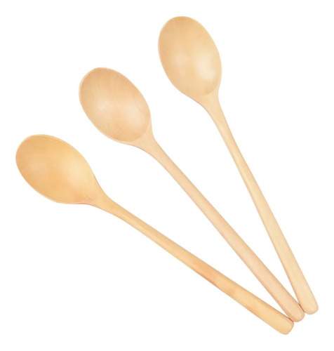 Juego De 4 Cucharas Pequeñas De Madera Para Miel Con Mangos