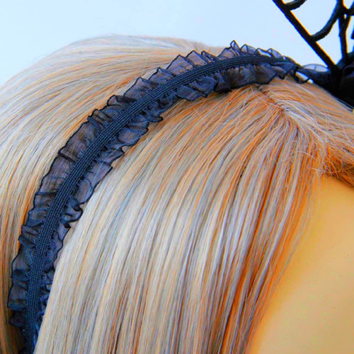 Diadema De Araña Diseño Telaraña Para Halloween Fiesta