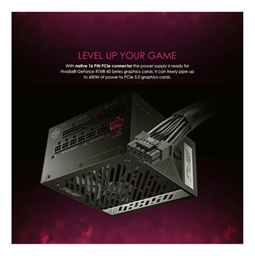 Mpg A850g Pcie 5 & Atx 3.0 Fuente De Alimentación Para
