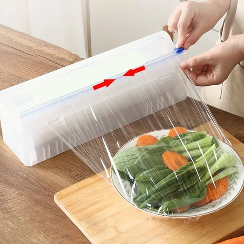 W Casa Dispensador De Envoltório De Alimentos Com Cortador