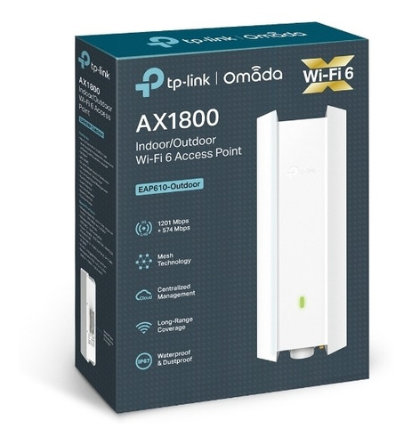 Point Access Tp-link Eap610-outdoor Wi-fi 6 Int/ext Ax1800