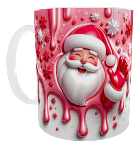 Taza Viejito Pascuero-santa Claus Mod 2(no Tiene Relieve 3d)