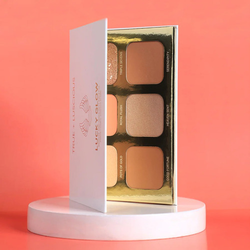 True + Luscious - Lucky Glow, Bronze And Highlight Palette