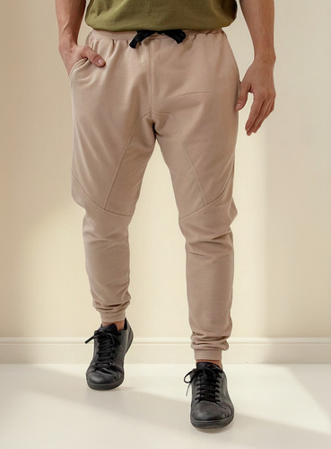 Pantalon Jogger Hombre Rustico De Algodón 100%