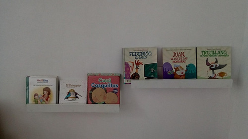 Imagen 2 de 3 de Repisa Librero Niños Instalación Gratis