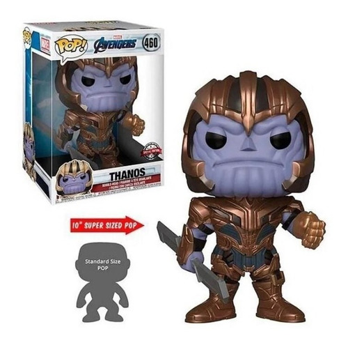 Funko Pop Avengers Thanos Bobble Head 10   #460