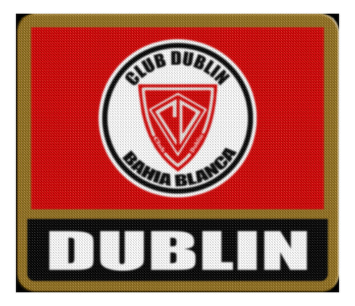 Parche Termoadhesivo Flag Club Dublin Bahia Blanca