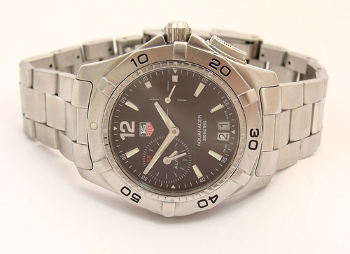 Tag Heuer Aquaracer 300m Alarm Aço-aço Waf111z