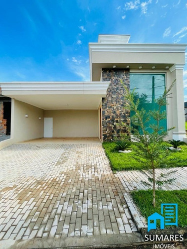 Imagem 2 de 15 de Linda Casa Condomínio Maza São José Do Rio Preto - Ca00969 - 70657574