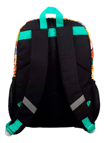 Mochila Escolar Animal Crossing Animal Crossing Color Rojo 8l
