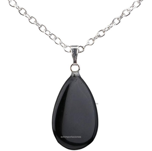 Nuevo Colgante Obsidiana Negra - Lagrima De Buda - Exclusivo