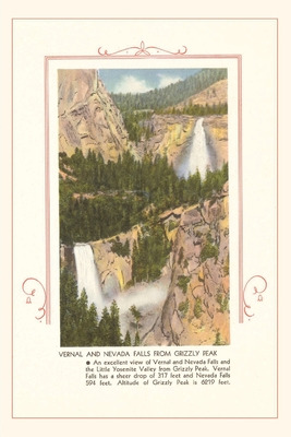 Libro The Vintage Journal Vernal And Nevada Falls, Yosemi...