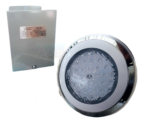 Reflector Para Alberca Delux 7w Led Rgb + Transformador 100w