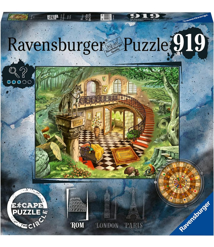 Ravensburger Escape The Circle: Rome Rompecabezas De 919 Una